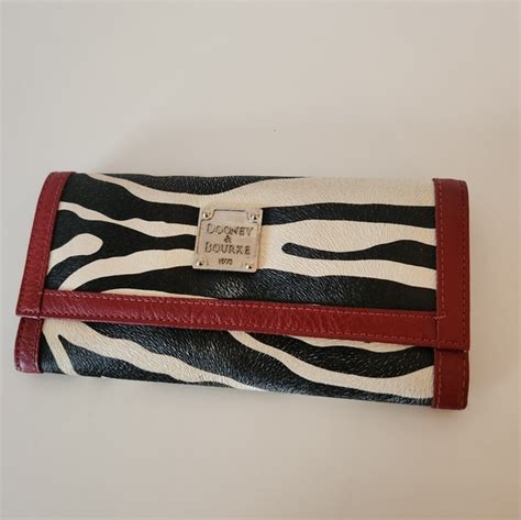 dooney and bourke zebra wallet|dooney and bourke disney outlet.